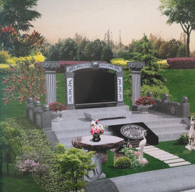 呼和浩特自選墓的外觀